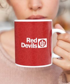 Personalised Manchester United Red Devils 2023-2024 Rebrand Mug