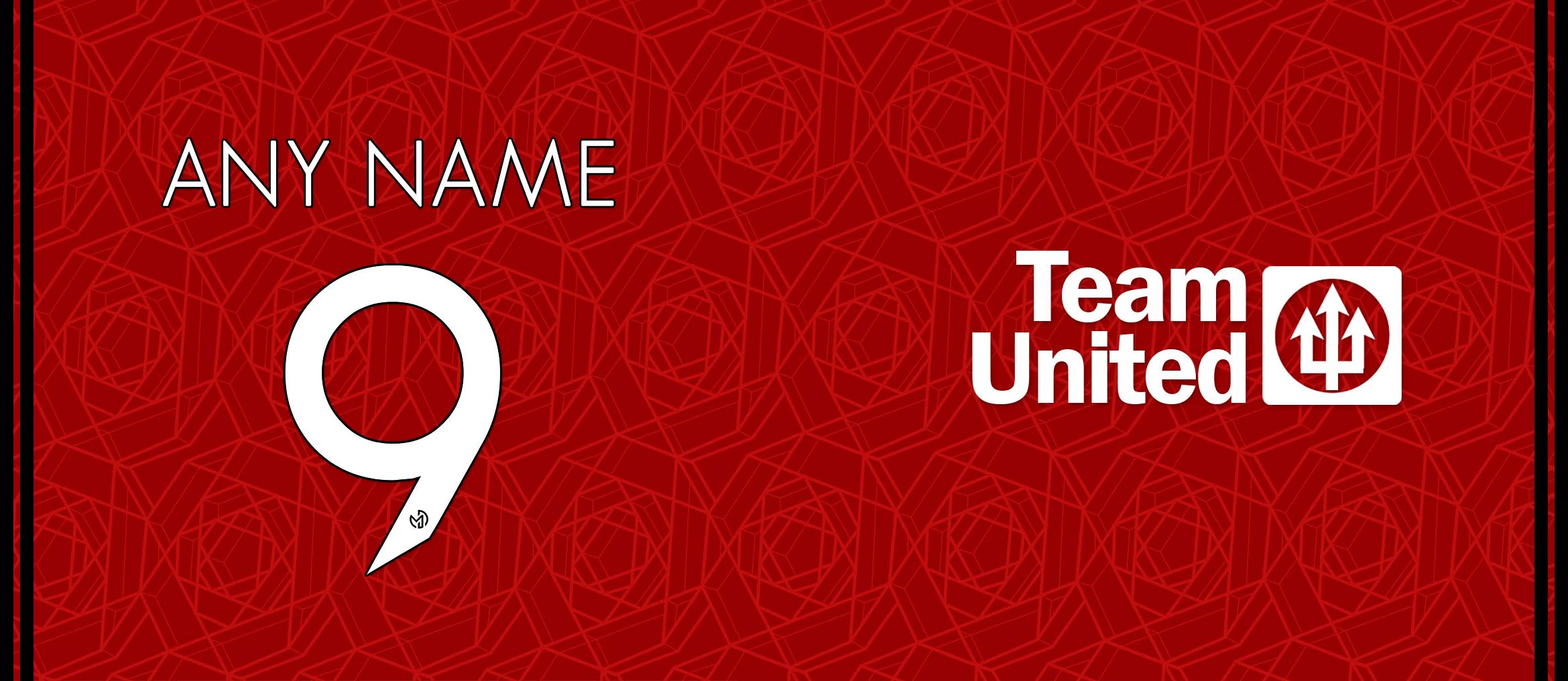 Personalised Manchester United Team United 2023-2024 Rebrand Mug - Image 4