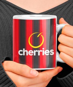 Personalised AFC Bournemouth Cherries 2023-2024 Rebrand Mug