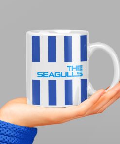 Personalised Brighton & Hove Albion Seagulls 2023-2024 Rebrand Mug