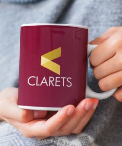 Personalised Burnley The Clarets 2023-2024 Rebrand Mug