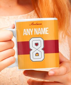 Personalised Motherwell The Well Steelmen 2023-2024 Rebrand Mug