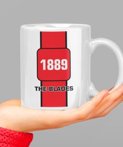 Personalised Sheffield United The Blades 2023-2024 Rebrand Mug