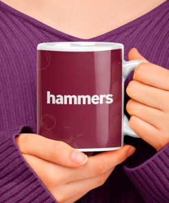 Personalised West Ham United Hammers 2023-2024 Rebrand Mug