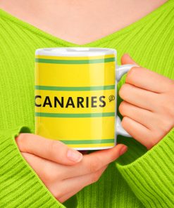 Personalised Norwich City Canaries 2023-2024 Rebrand Mug