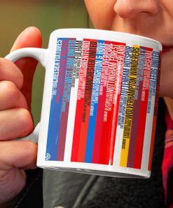 Premier League Fixtures Mug 2025-2026 EPL